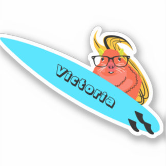 Adesivo Esquilo Malvado #1122 Surfe