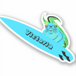 Adesivo Esquilo Malvado #1156 Surfe