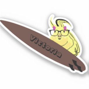 Adesivo Esquilo Malvado #1798 Surfe