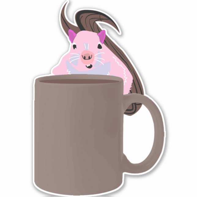 Adesivo Esquilo Malvado #195 (Frente)