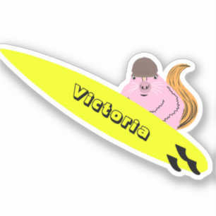 Adesivo Esquilo Malvado #1994 Surfe