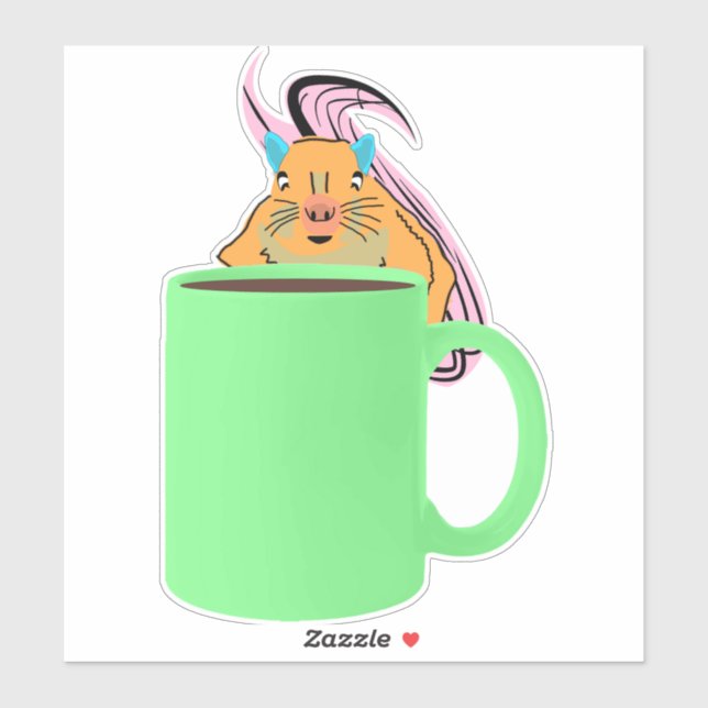 Adesivo Esquilo Malvado #346 (Folha)