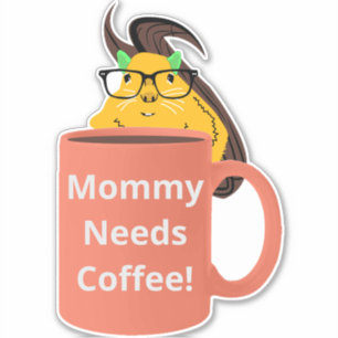 Adesivo Esquilo Malvado #515 Café Cup