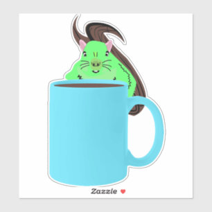 Adesivo Esquilo malvado #522