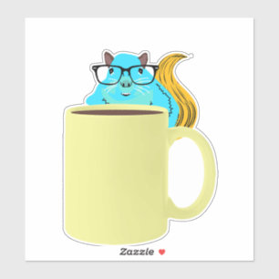 Adesivo Esquilo malvado #529