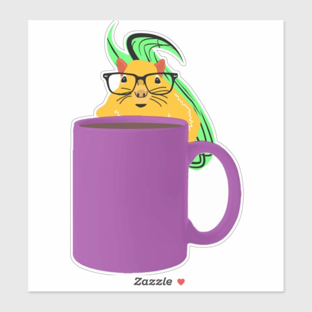 Adesivo Esquilo malvado #530 (Folha)