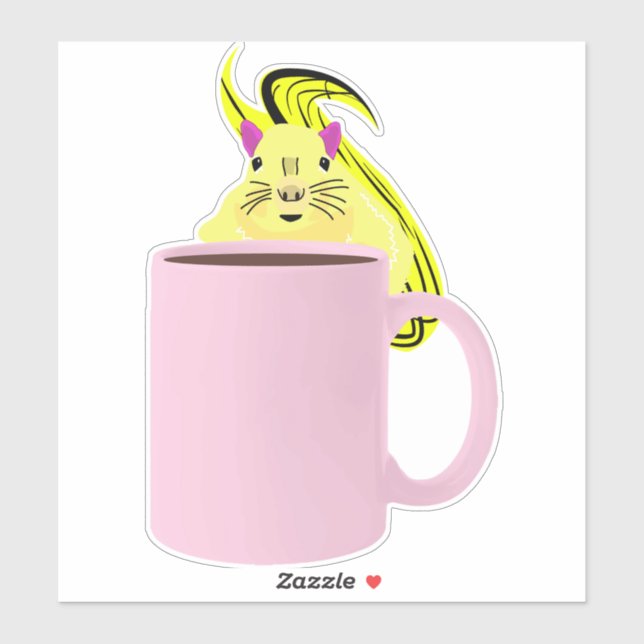 Adesivo Esquilo Malvado #621 (Folha)