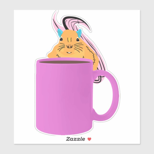 Adesivo Esquilo Malvado #634 (Folha)