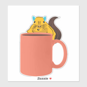 Adesivo Esquilo Malvado #636