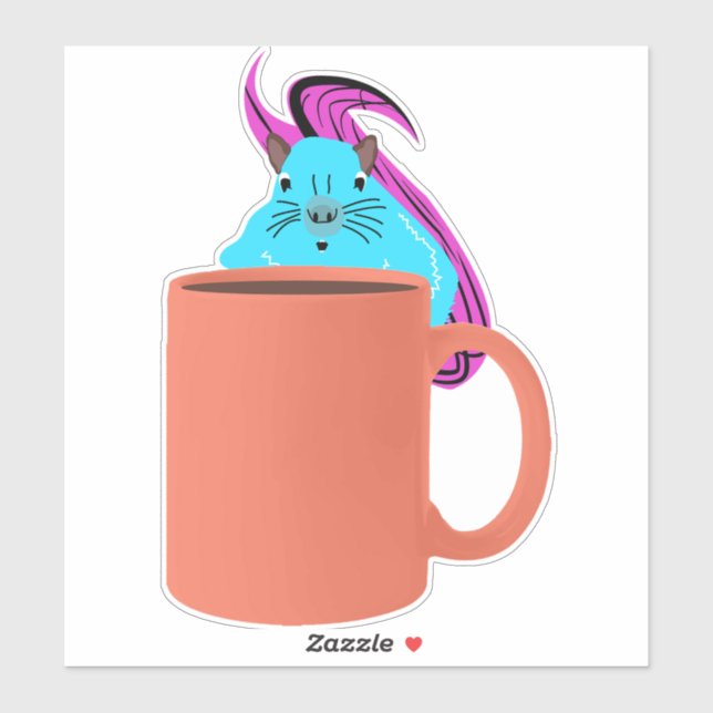 Adesivo Esquilo Malvado #638 (Folha)