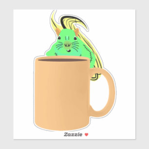 Adesivo Esquilo malvado #800