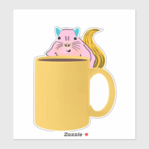 Adesivo Esquilo malvado #891