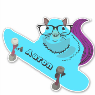 Adesivo Esquilo Malvado nº 114