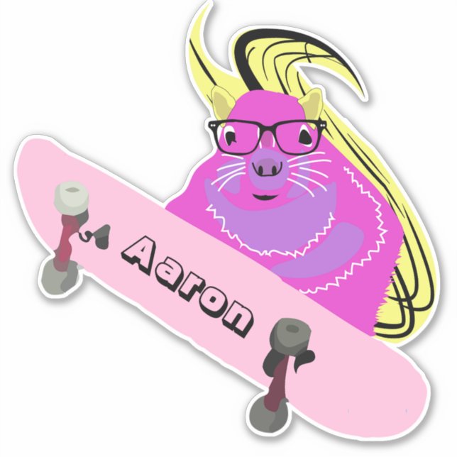 Adesivo Esquilo Malvado nº 116 (Frente)