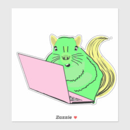 Adesivo Esquilo malvado nº 117