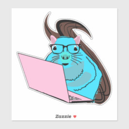 Adesivo Esquilo malvado nº 137