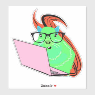 Adesivo Esquilo malvado nº 163