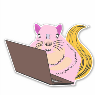 Adesivo Esquilo malvado nº 165