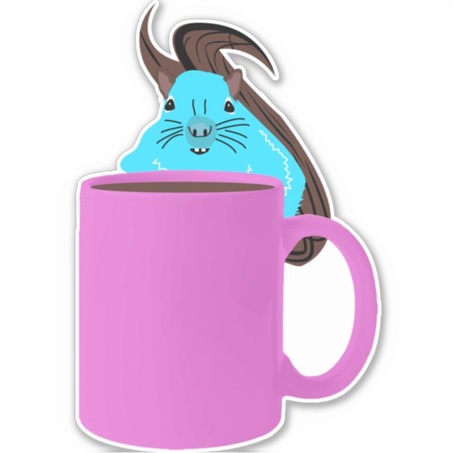 Adesivo Esquilo malvado nº 248 (Frente)