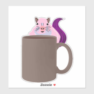 Adesivo Esquilo malvado nº 456