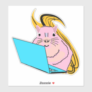 Adesivo Esquilo Malvado nº 4 Sticker