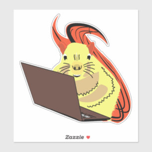 Adesivo Esquilo malvado nº 51