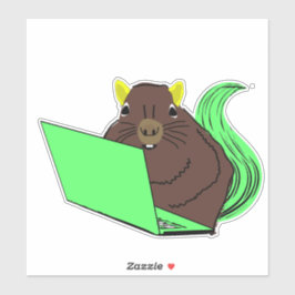 Adesivo Esquilo malvado nº 64