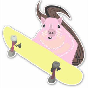 Adesivo Esquilo malvado nº 77