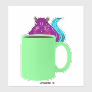 Adesivo Esquilo malvado nº 969