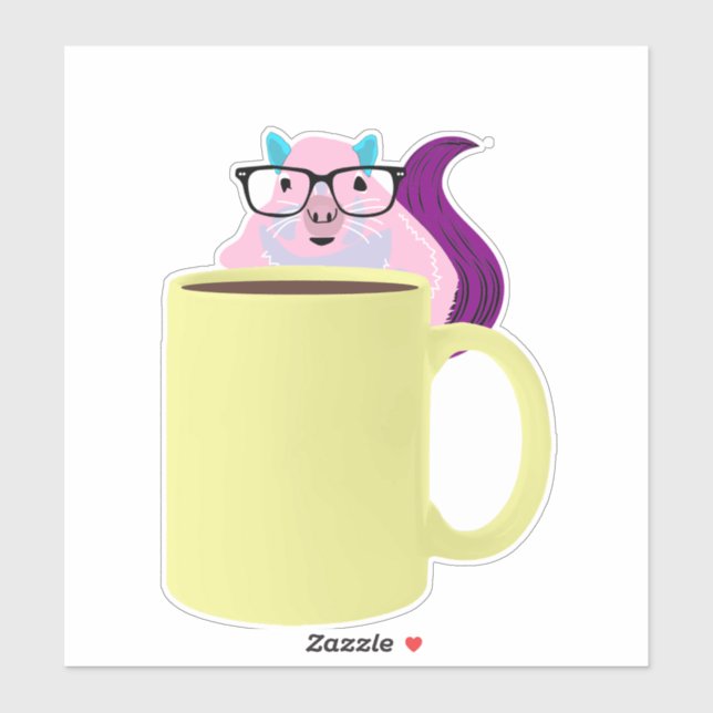 Adesivo Esquilo Malvado nº 978 Sticker (Folha)