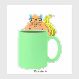 Adesivo Esquilo Malvado nº 978 Sticker