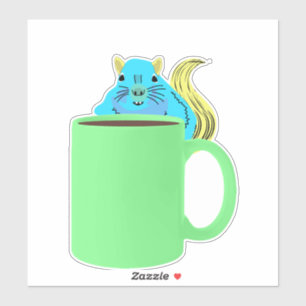 Adesivo Esquilo Malvado nº 978 Sticker