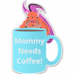 Adesivo Esquilo Naufragado #156 Café