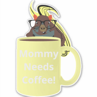 Adesivo Esquilo Naufragado #396 Café Cup