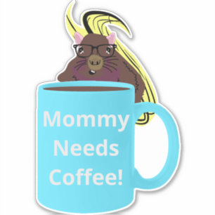 Adesivo Esquilo Naufragado #524 Café Cup