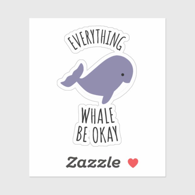 Adesivo Está tudo bem. (Folha)