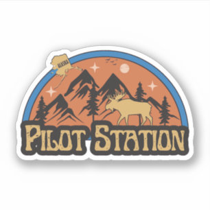 Adesivo Estação Piloto, Alaska Sticker