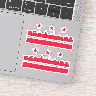 Adesivo Estado de Washington DC 51 rua