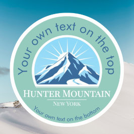 Adesivo estância de esqui Hunter Mountain de Nova Iorque