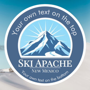 Adesivo Estância de esqui Ski Apache Novo México
