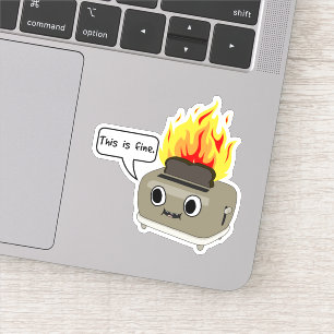 Adesivo Este brinde é um belo Sticker