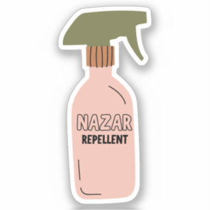 Adesivo Estética Nazar Repelente Engraçado Árabe