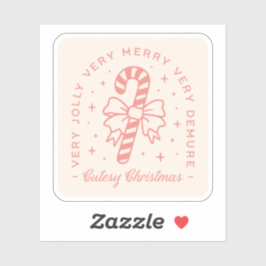 Adesivo Estética rosa-rosa-coquetel de Natal desagradável