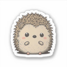 Estilo de animação bonitinho Vinheta Hedgehog