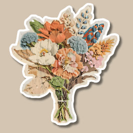 Adesivo Estilo de Livro Verde à prova de água boêmica