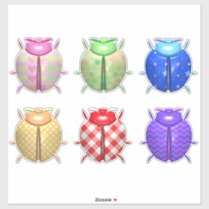 Adesivo Estilo Ladybug