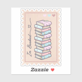 Adesivo Estou no estilo de selo bonito