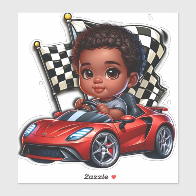 Adesivo Estou pronto para correr (Folha)