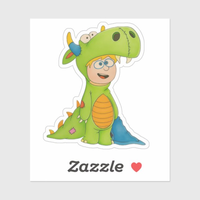 Adesivo Estou pronto para uma história de dormir! (Folha)