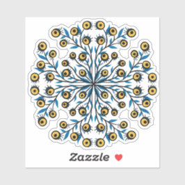 Adesivo Estranha Criatura Gótico Fantasia Arte Com Olhos